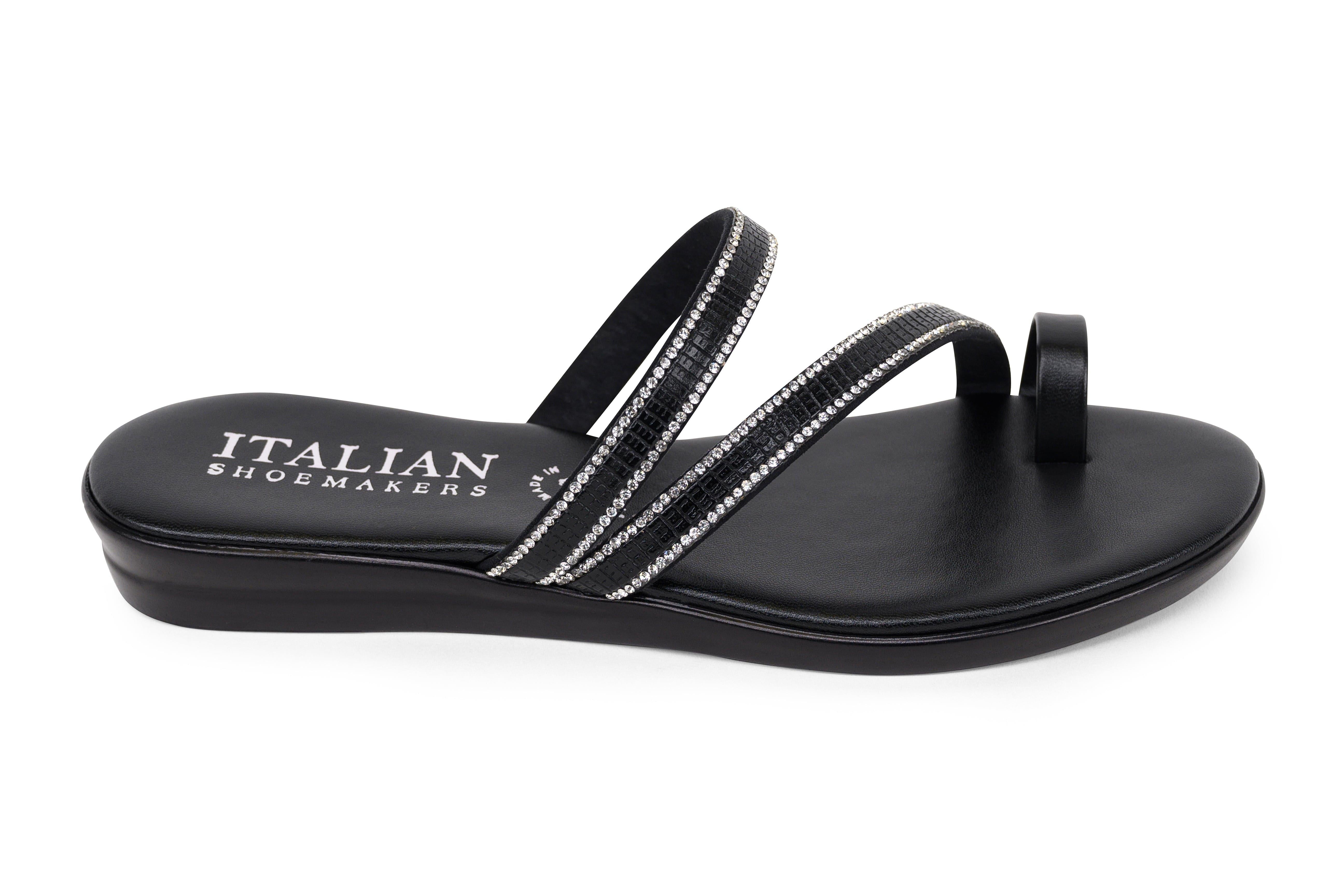 Italian Shoemakers Lali - Asymmetrical Strap Sandal 